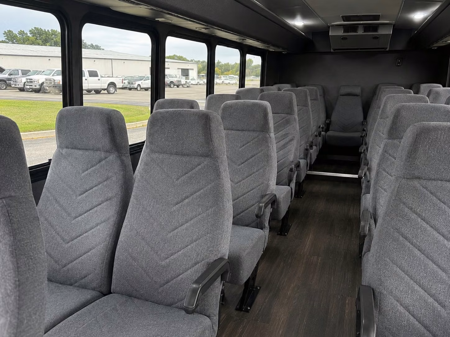 20 passenger minibus inside