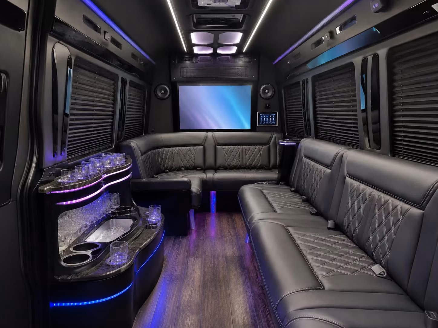 bus rental options for dallas trips
