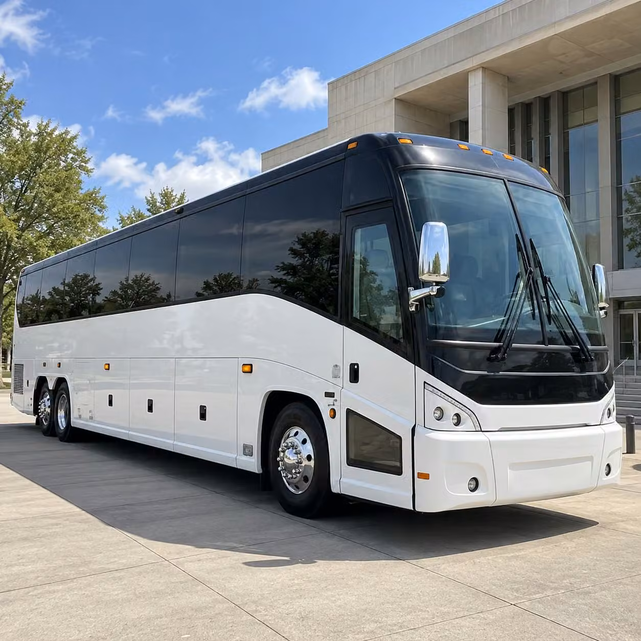 charter bus rentals for large dallas prom groups