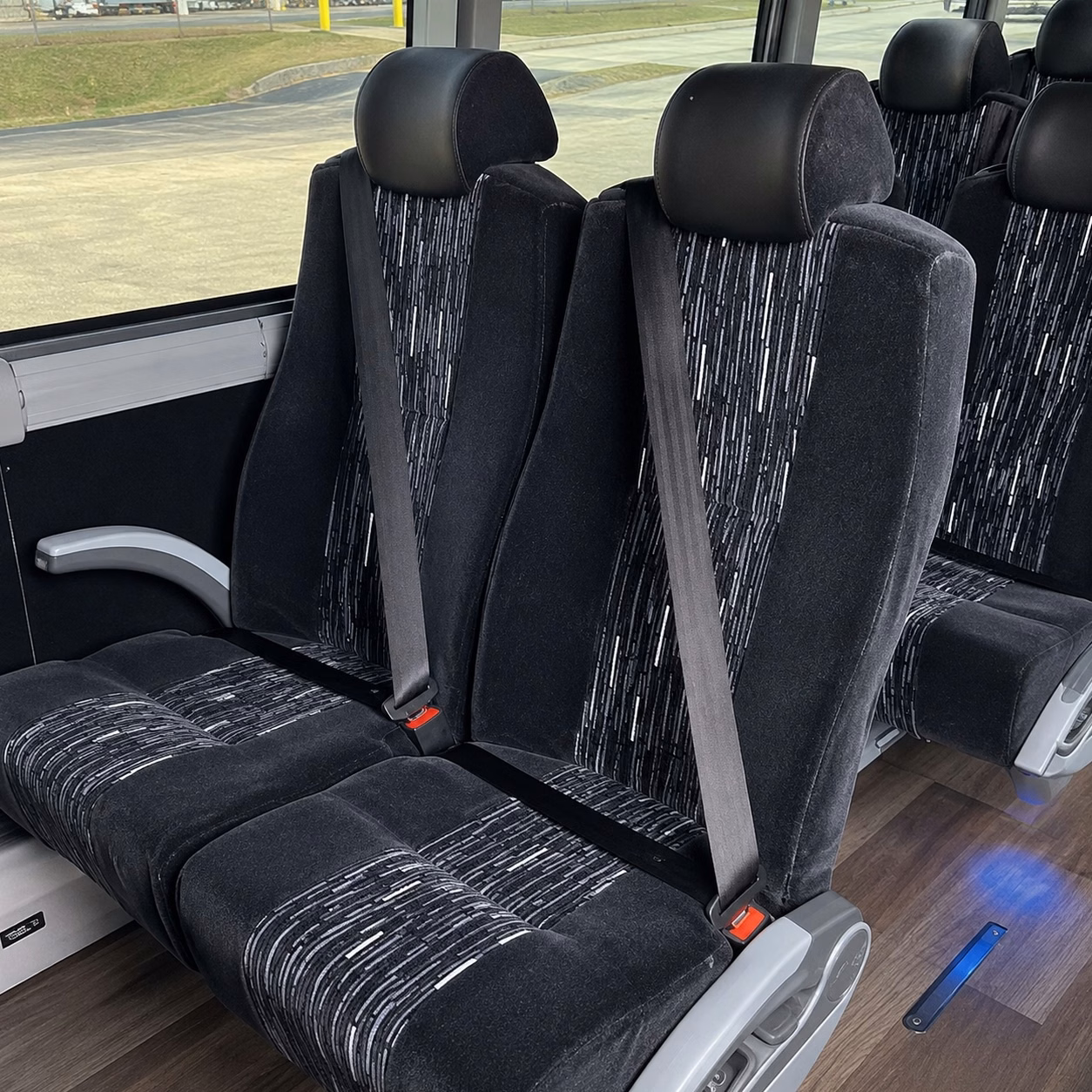 how the day of the week changes bus rental prices in dallas texas