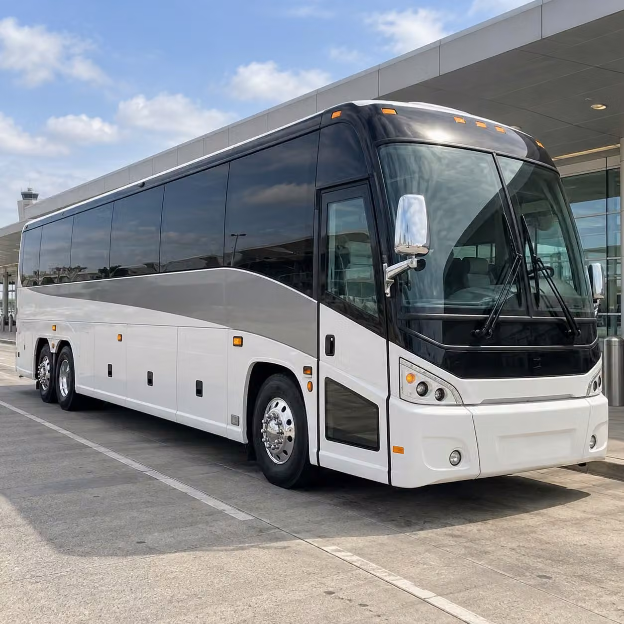 long distance government and military charter bus rentals from dallas
