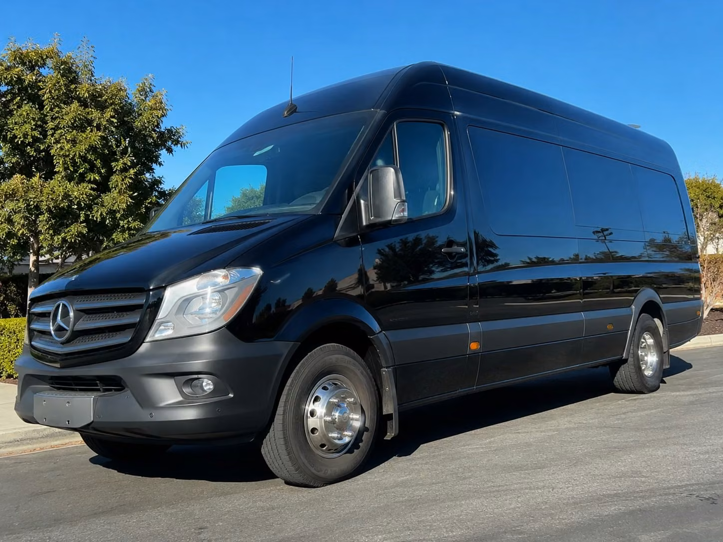 sprinter van with driver